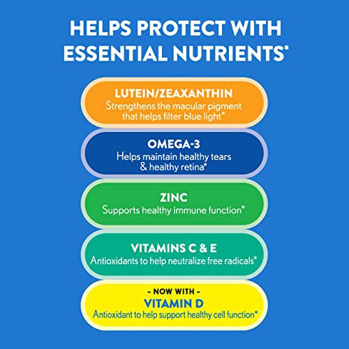 Ocuvite Eye Vitamin & Mineral Supplement, Contains Zinc, Vitamins C, E Ocuvite uk supplements