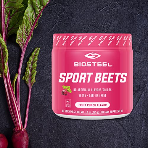 BioSteel Sports Beets Pre-Workout Powder, Non-GMO Formula, Fruit Punch, 30 Servings BioSteel Sports uk supplements