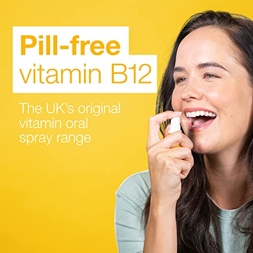 BetterYou Boost Vitamin B12 Daily Oral Spray, Pill-free Vitamin B12 Supplement for Energy Better You uk supplements