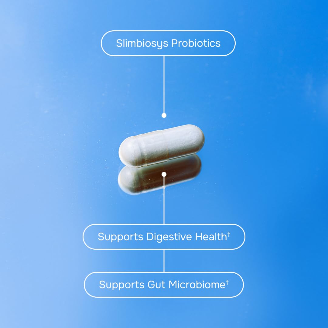 envitamin Slimbiosys Ultra Probiotic Capsule - Pre & Probiotics for Women & Men - Support Your Microbiome envitamin uk supplements