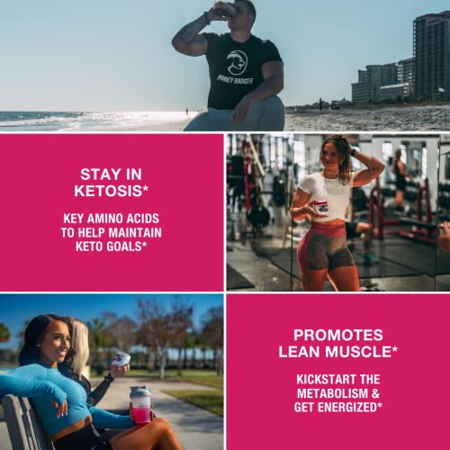 Honey Badger Pre Workout Powder, Keto Vegan Preworkout for Men & Women with Vitamin C Honey Badger uk supplements