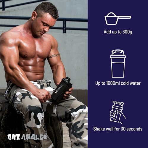 Out Angled Method Mass Gainer Powder, Tropical Banana, 6kg, 100 Scoops OUT ANGLED uk supplements
