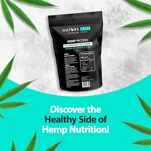 Nature Diet - Hemp Protein 1000g , Vegan , Protein Powder , Plant-Based Nature Diet uk supplements