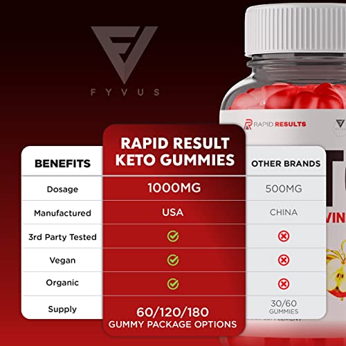Rapid Results Keto ACV Gummies - Rapid Results Keto ACV Gummies Advanced Weight Loss Fyvus uk supplements