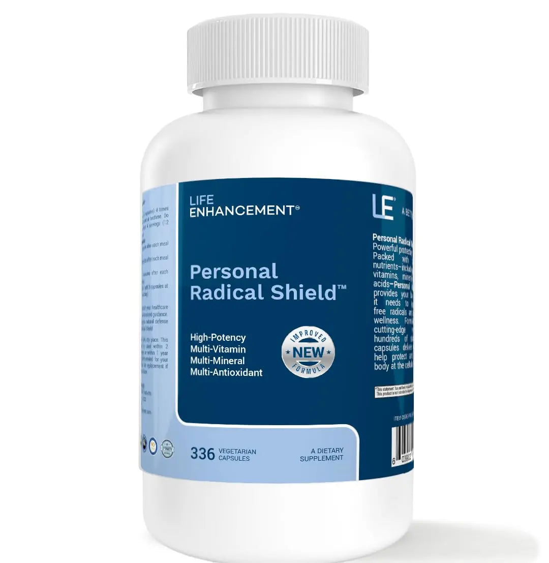 Life Enhancement Radical Shield | 28 Vitamins, Minerals, Antioxidants & More | 112 Servings Life Enhancement uk supplements