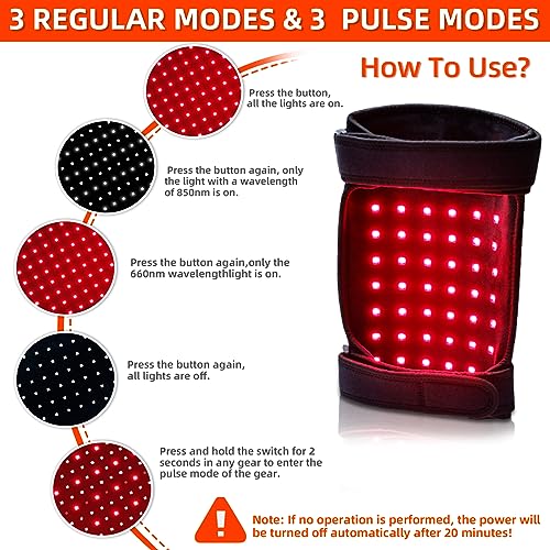 UTK Red Light Therapy for Body, 162Pcs 660nm Red Light & 54Pcs 850nm Near Infrared Light Therapy Belt UTK uk supplements