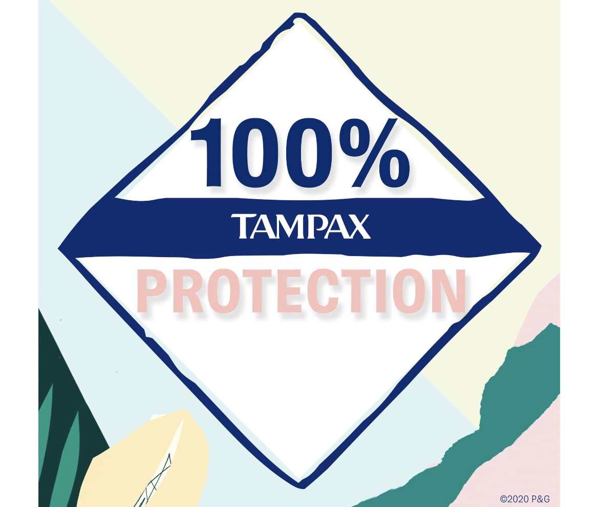 Tampax PURE COTTON 22-pack (11 Regular/11 Super) Tampax uk supplements