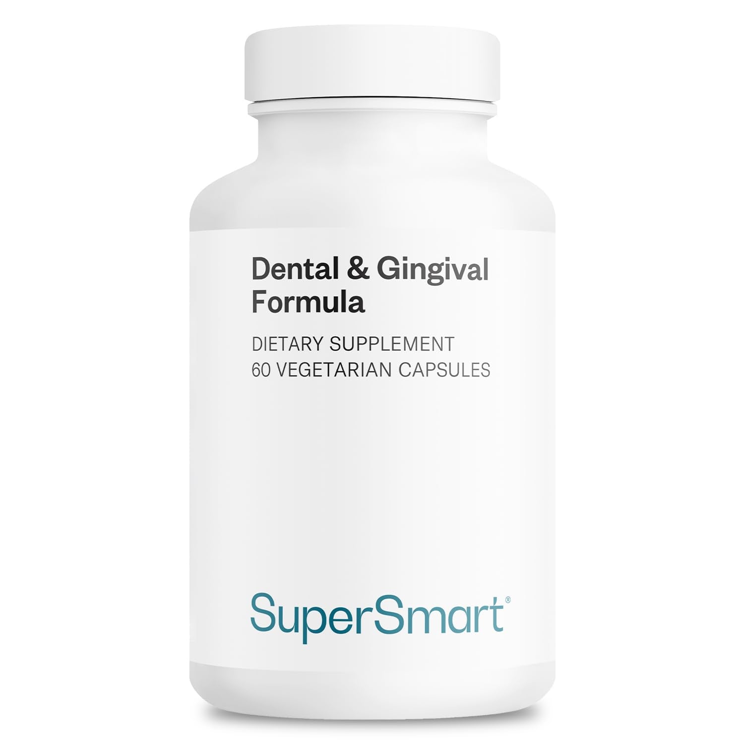 Supersmart - Dental & Gingival Formula (Patented) - Oral Care Supplement - with TEES-10 | Non-GMO & Vegan - 60 Vegetarian Capsules Supersmart uk supplements