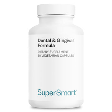 Supersmart - Dental & Gingival Formula (Patented) - Oral Care Supplement - with TEES-10 | Non-GMO & Vegan - 60 Vegetarian Capsules Supersmart uk supplements