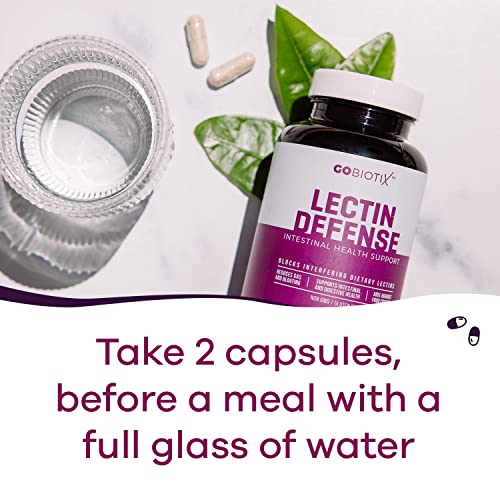 GOBIOTIX Lectin Defense - Lectin Blocker Supplement with MSM and Digestive Enzymes GOBIOTIX uk supplements