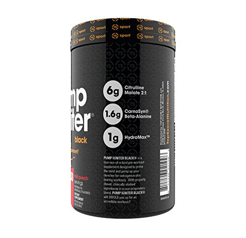 Top Secret Nutrition Pump Igniter Black, Fruit Punch, 30 Serving Top Secret Nutrition uk supplements