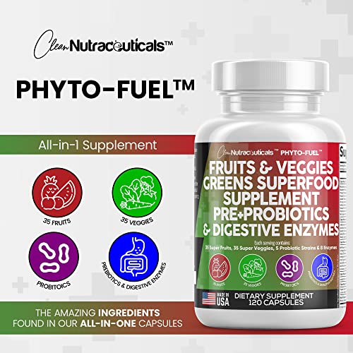 Fruits and Veggies Supplement Reds & Green Superfood - A Natural Balan Clean Nutraceuticals uk supplements