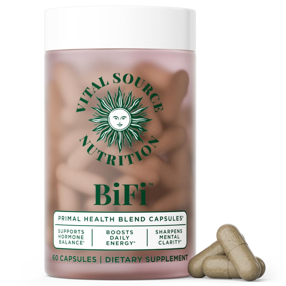 Vital Source Nutrition - BiFi Capsules - Premium Primal Organ Blend - Supports Hormone Health, Energy, Stamina & Clarity - Daily Vitality - Ancestral Supplements for Women - No Artificial Ingredients Vital Source Nutrition uk supplements