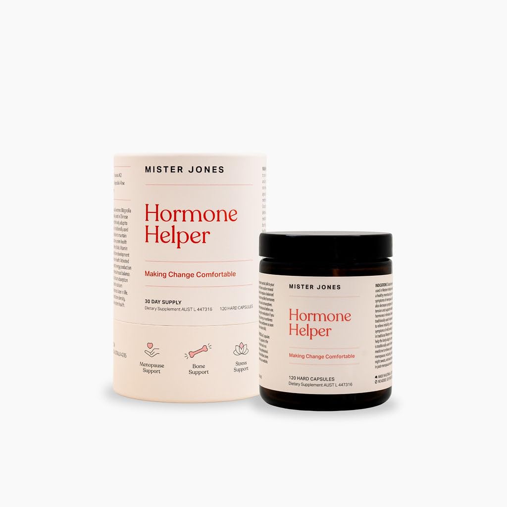 Mister Jones Hormone Helper – Women’s Daily Wellness Support – Adaptogenic & Nutrient Blend for Energy, Mood & Natural Vitality – Female Wellbeing Formula Mister Jones uk supplements