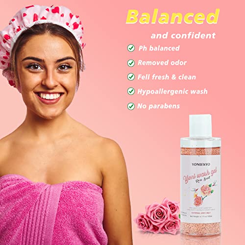 Yoni Wash & Yoni Oil & Yoni Soap for Women Set, 5.29oz Yoni Soap Bar, 2 * 30ml Feminine Oil, 6.7 fl.oz yonisayo uk supplements