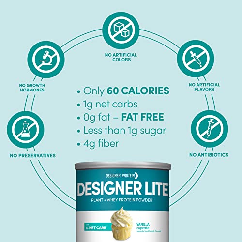 Designer Wellness, Designer Lite, Low Calorie Natural Protein, Prebiotic Fiber, Key Vitamins Designer Protein uk supplements