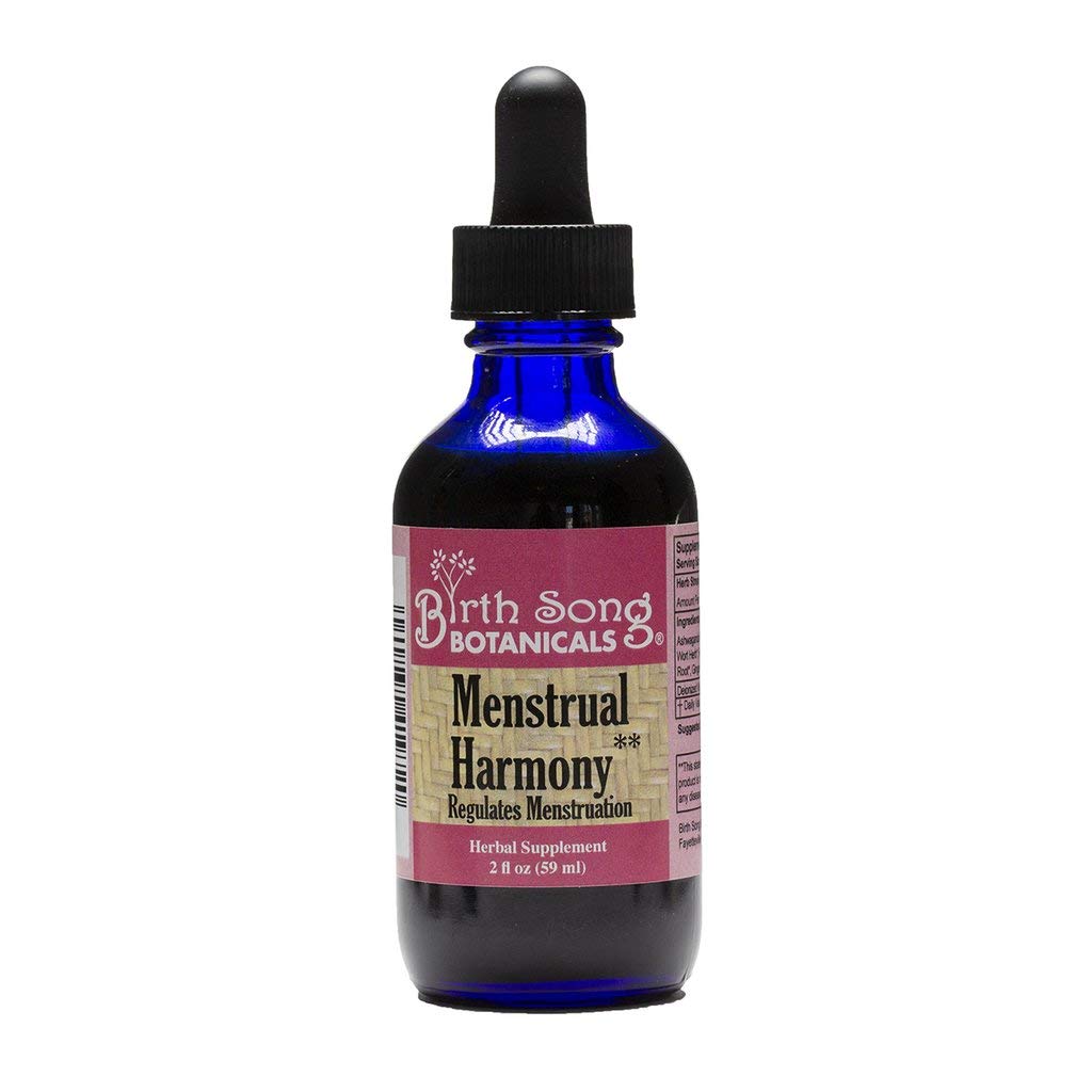 Birth Song Botanicals Menstrual Harmony Tincture, Herbal Period Symptom Support Birth Song Botanicals uk supplements