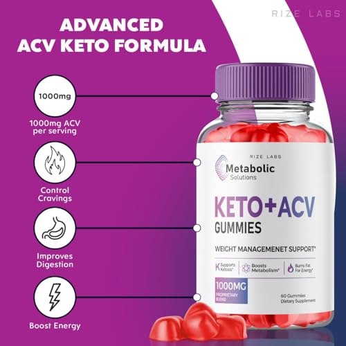 Metabolic Solutions Keto ACV Gummies, Metabolic Solutions Keto+ACV Gummies for Weight Health rize labs uk supplements