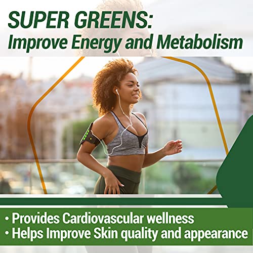 COUNTRY FARMS Super Greens Vegicaps, 32 Super Foods, Whole Food Supplement COUNTRY FARMS uk supplements