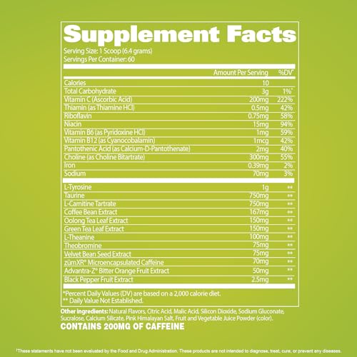 GAT SPORT JetFuel Tropic Thunderburst Thermo Powder for Fat Burning, ZumXR Caffeine GAT SPORT uk supplements