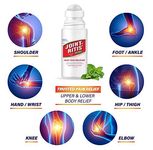 2-Pack | Fast Relief Joint-Ritis | All-Natural | Maximum Relief for Back, Neck, and Joints | As Seen On TV | Easy to Apply, 2 fl oz Roll-On Aus Healthcare uk supplements