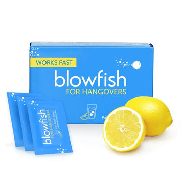 Blowfish for Hangovers - Fast Hangover Relief in 15 Minutes | FDA-Recognized Formulation | Headache Relief, Energy, and Hydration in One Step Blowfish uk supplements