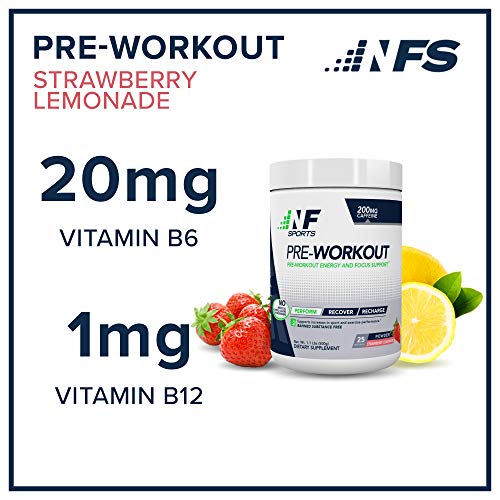 NF Sports Pre-Workout - Supports Energy, Cognitive Function, Strength, and Muscular NF Sports uk supplements