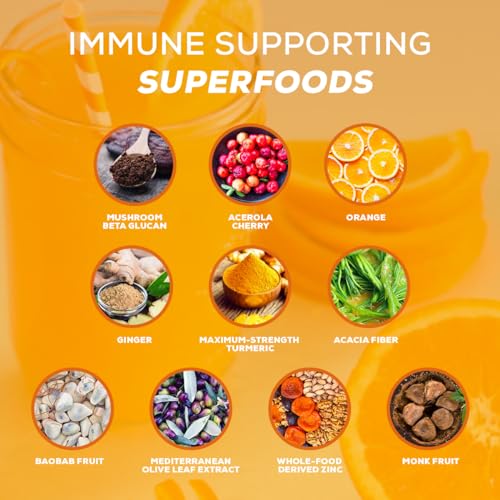Organifi Immunity - Organic Superfood Immunity Support - 15 Single Serve Packets Organifi uk supplements