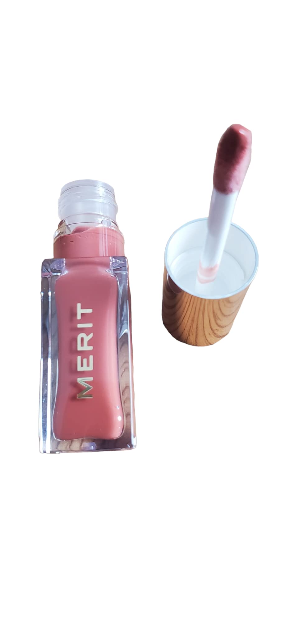 MERIT Shade Slick Classics Tinted Lip Oil Au Naturel Merit uk supplements