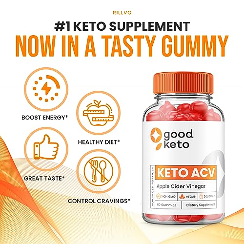 (5 Pack) Good Keto ACV Gummies - Official - Keto Good ACV Advanced Formula Plus Rillvo uk supplements
