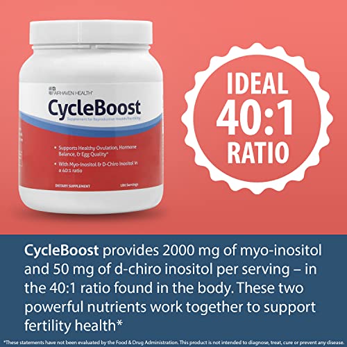 Fairhaven Health Vegan Myo-Inositol and D-Chiro Inositol Powder | 40:1 Ratio | Hormone Fairhaven Health uk supplements
