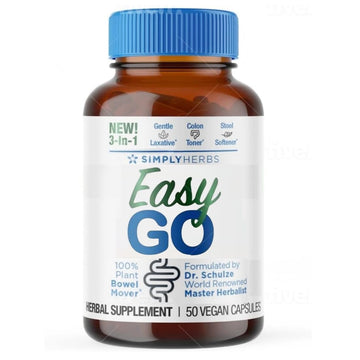 Dr. Schulze's Easy GO Bowel Mover - Formulated Gentle Laxative, Colon Toner & Stool Dr. Schulze's uk supplements