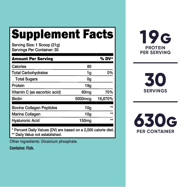 Nutricost Collagen for Women 30 Servings (Unflavored) - Grass-Fed Collagen Peptides Nutricost uk supplements