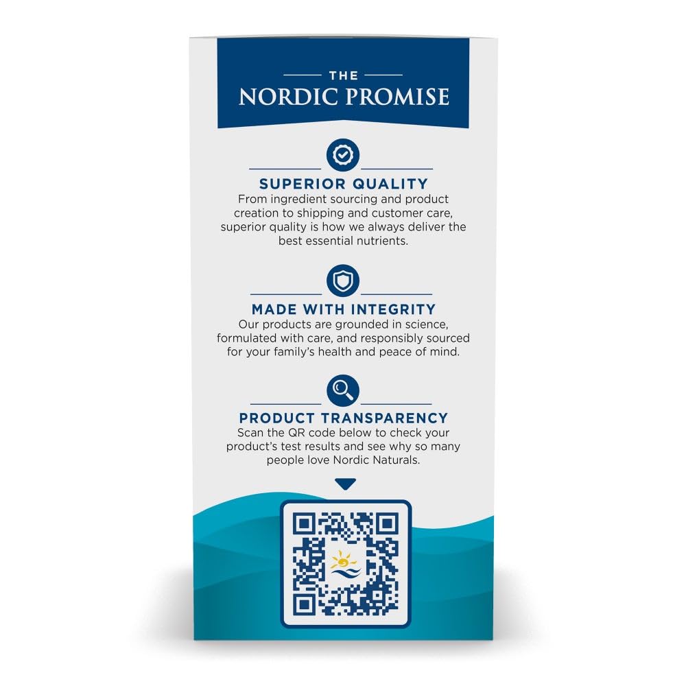 Nordic Naturals Complete Omega, Lemon Flavor - 120 Soft Gels - 565 mg Omega-3 - EPA & DHA with Added GLA - Healthy Skin, Cognition, Positive Mood - Non-GMO - 60 Servings Nordic Naturals uk supplements