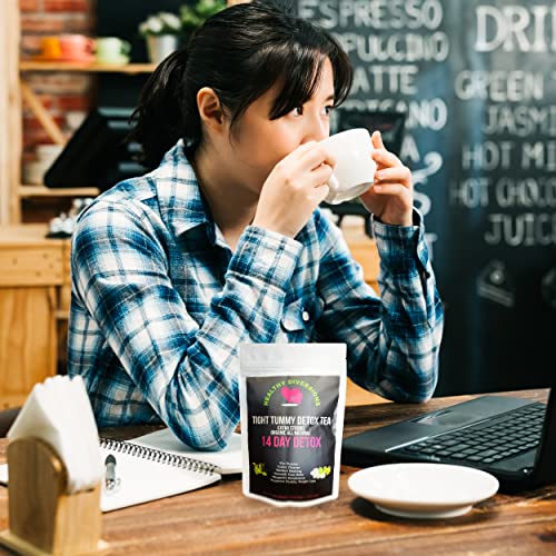 Healthy Diversions Tight Tummy Detox Tea, Extra Strength Results Within a Week Reduce Heath Secret uk supplements