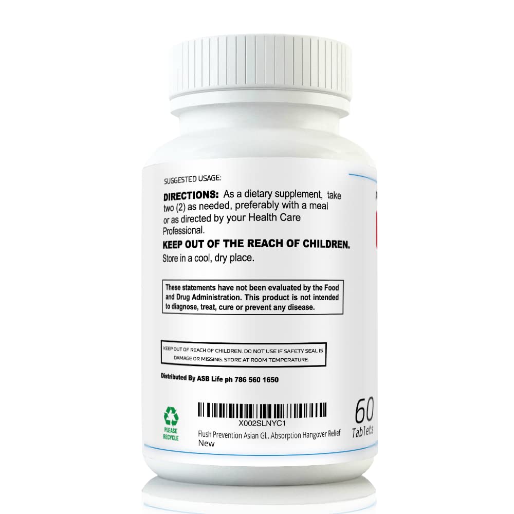 Flush Prevention Red Face Supplements Clinically formulated Fast Absorption Flush uk supplements