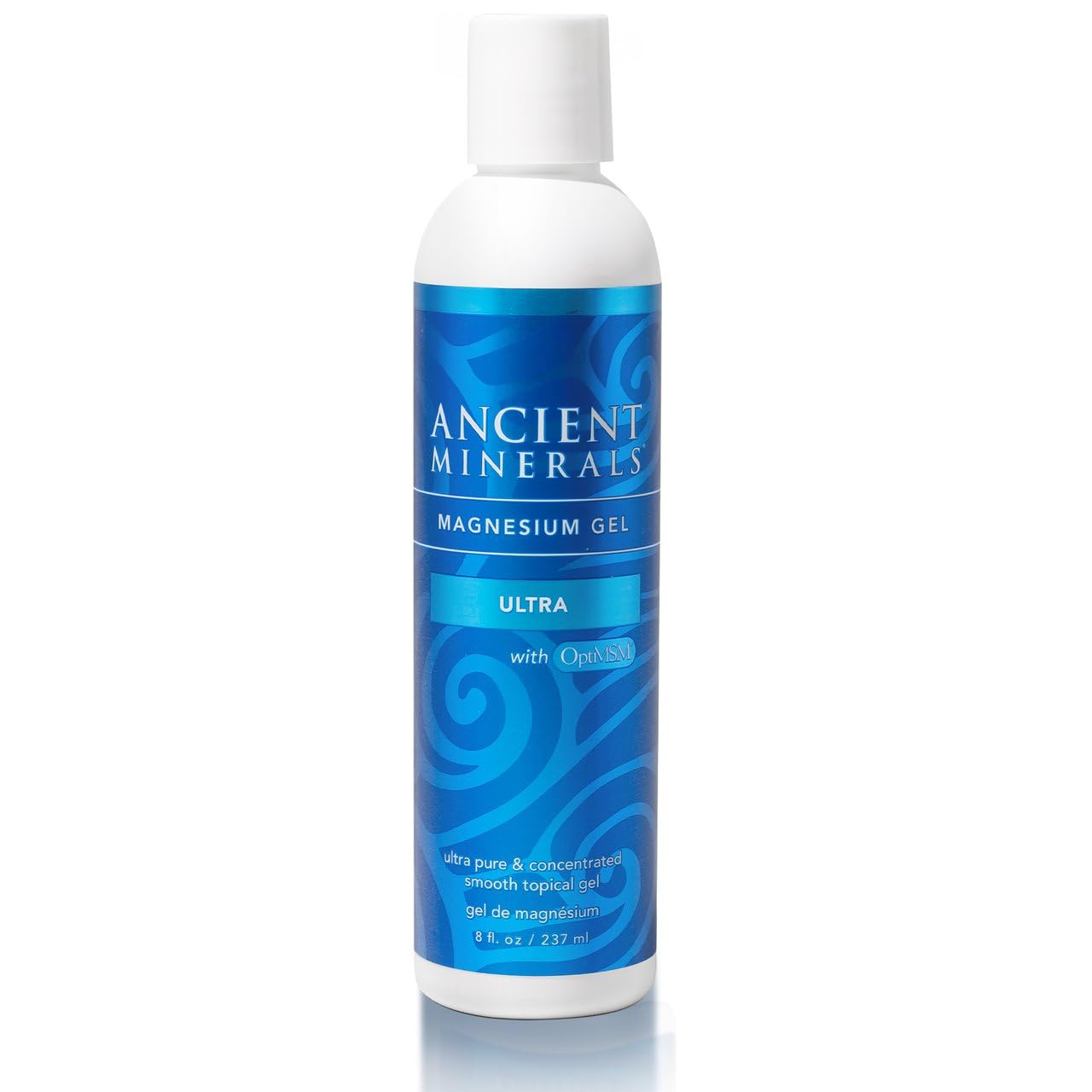 Ancient Minerals Magnesium Gel Ultra with OptiMSM and Aloe Vera - Topical Magnesium Gel Formula with MSM Best Used for Massage and Topical Application (8oz) Aus Healthcare uk supplements