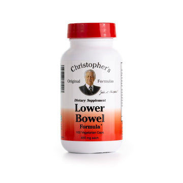 Christopher's Original Formulas Lower Bowel Formula 100 Vcaps Christopher's Original Formulas uk supplements