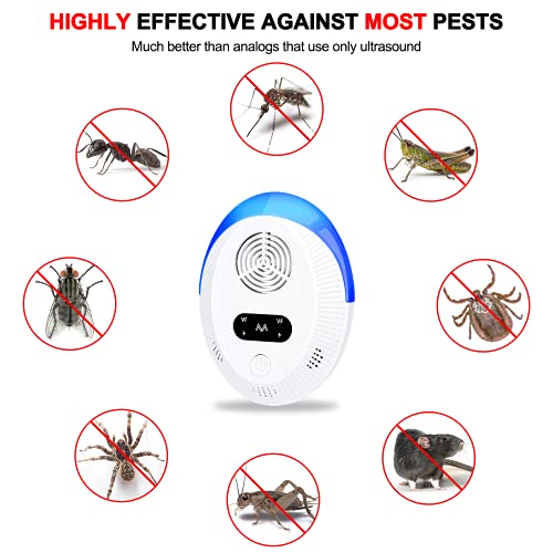 Ultrasonic Pest Repeller 6 Packs, Indoor Pest Control, Ultrasonic Pest Repell Bectine uk supplements