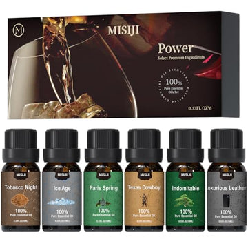 MISIJI Getting Power Essential Oils Set-Essential Oils for Diffuser for Home,Diffuser Oils Scents MISIJI uk supplements