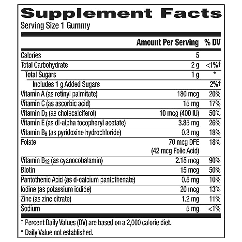 Centrum Kids Multivitamin Gummies, Tropical Punch Flavor Made With Natural Flavors Centrum uk supplements