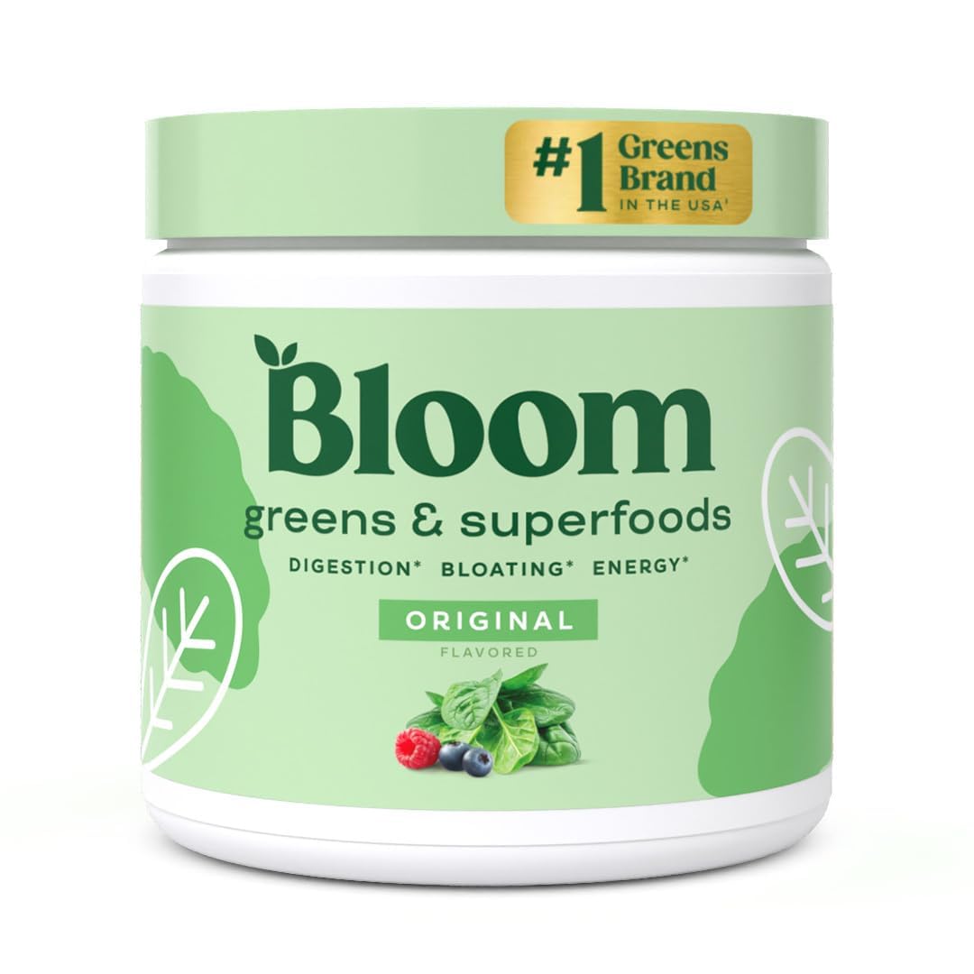 Bloom Nutrition Greens and Superfoods Powder for Digestive Health, Greens Powder Bloom Nutrition uk supplements