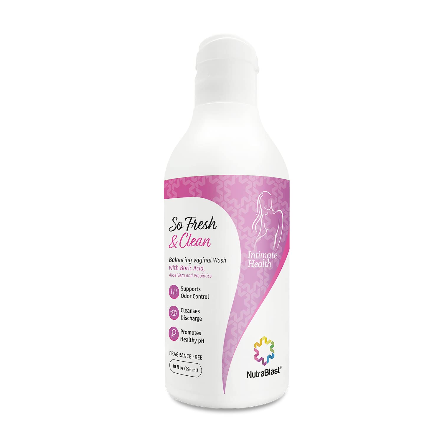 NutraBlast So Fresh & Clean | pH Balance Feminine Wash with Boric Acid | Supports Odor Control NutraBlast uk supplements