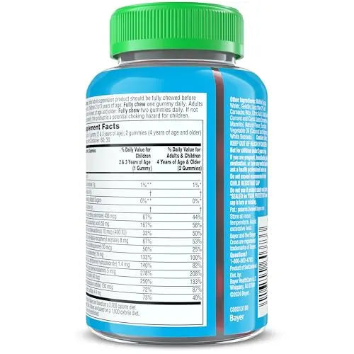 Flintstones Multivitamins for Kids, Sugar Free Kids Multivitamin Gummies, with Vitamins A, C, E, B6 & B12, Raspberry Flavored Gummy Vitamins, 60 Count Flintstones Vitamins uk supplements