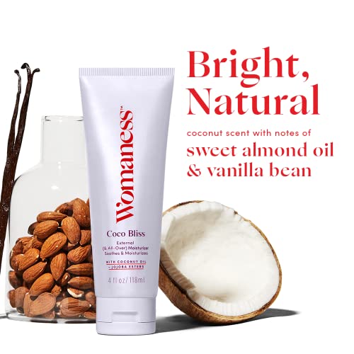 Womaness Menopause Cycle Kit - Coco Bliss - External Body Cream (4oz) + Me.No.Pause Womaness uk supplements