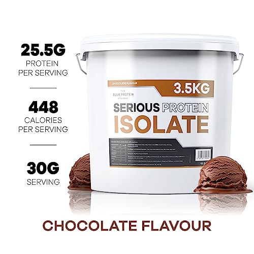 The Bulk Protein Company, Serious Protein Isolate – 3.5kg – Whey Protein Iso The Bulk Protein Company uk supplements