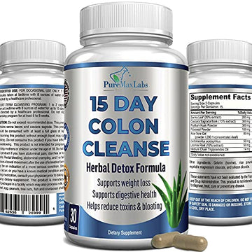 YUMMYVITE 15 Day Colon Cleanse and Detox, Herbal Detox Formula, Supports Weight YUMMYVITE uk supplements