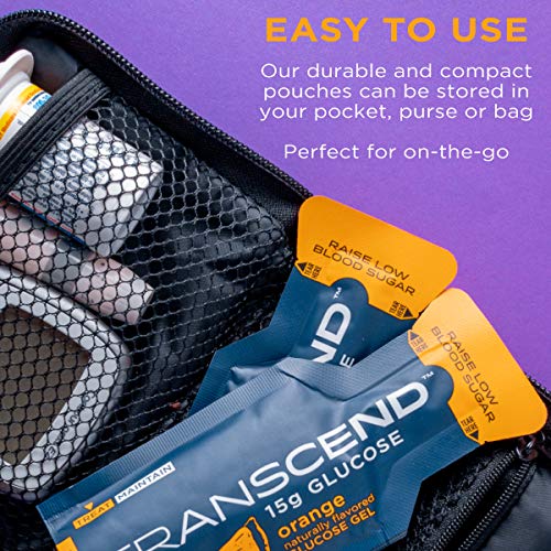 Transcend Glucose Gel Packs - Orange, 30 Pack (1.1oz each) - FSA/HSA Transcend uk supplements
