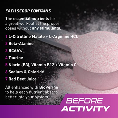 PrimeGENIX Stimulant-Free Pre Workout Powder for Men and Women - Energy Boost Drink PrimeGENIX uk supplements