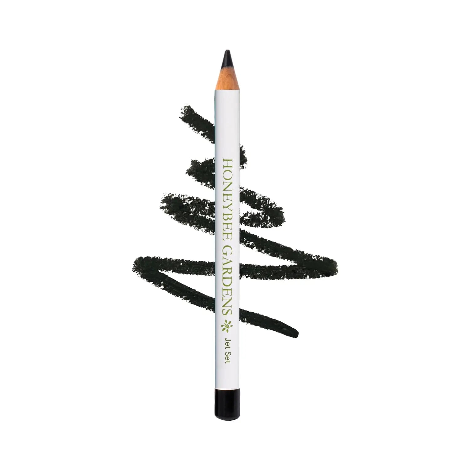 Honeybee Gardens Effortless Eye Liner Pencil, Jet Set Black, Smooth Long-Wearing, Rich Pigment, Vegan & Gluten-Free Honeybee Gardens uk supplements